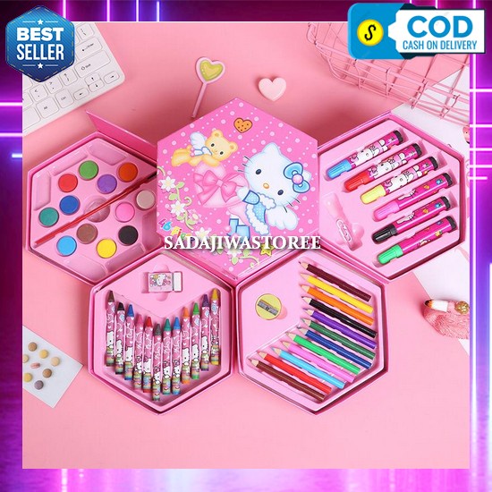 

Drawing Stationary Perlengkapan Menggambar Tidak Beracun Oil Pastel Warna Cerah Pensil Warna Lengkap Colouring Set Alat Melukis Non Toxic Krayon Set Alat Tulis Anak Tk Sd Crayon Set Anak Alat Mewarnai Anak Perempuan Laki [Dkofficialstore]Crayon Set 46Pcs