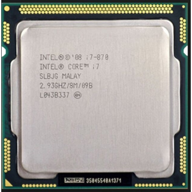 Terlaris Processor Intel Core I7 Gen 1 I7 860 I7 870