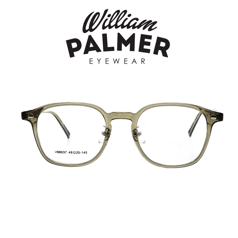 William Palmer Kacamata Pria Wanita Shell 88037 C5 Green