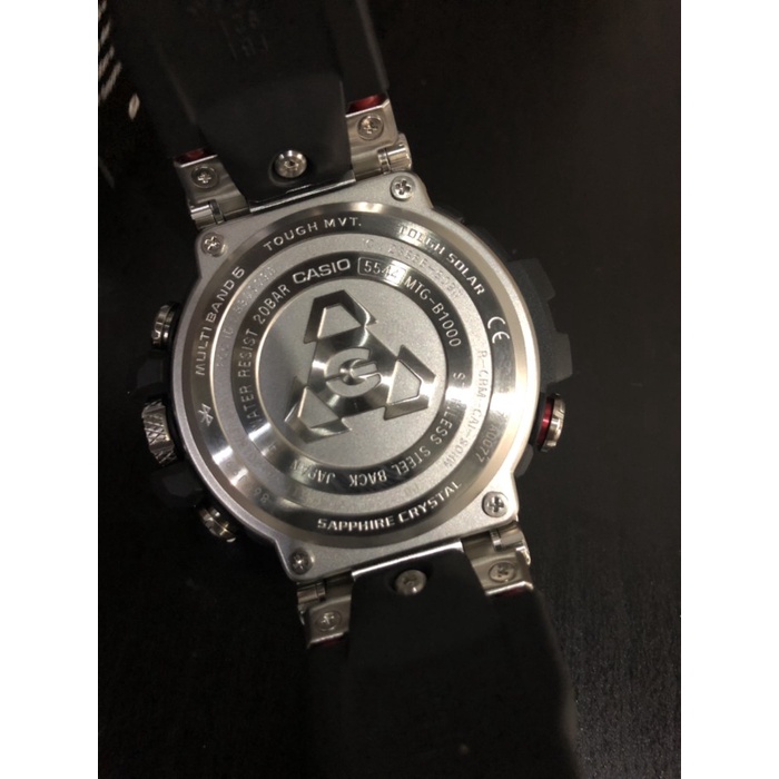 FLASH SALE CASIO GSHOCK NEW MTG B1000-1A BLUETOOTH TERMURAH