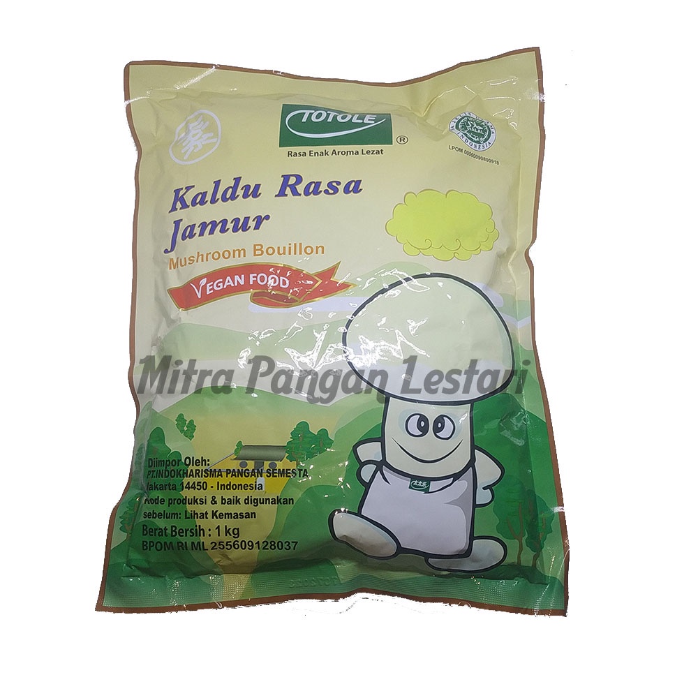 

Kaldu Jamur Totole 1 Kg / Mushroom Bouillon Vegan Food Totole