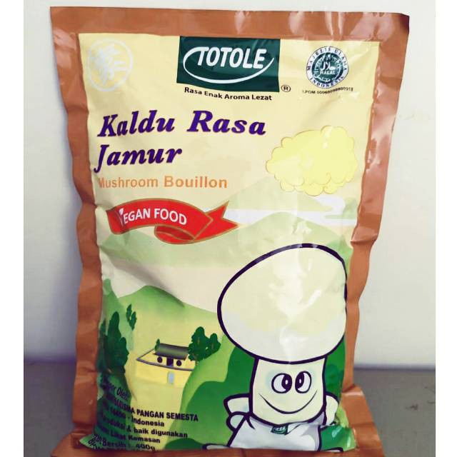 

Kaldu Jamur Totole / Penyedap Rasa Jamur 400Gr