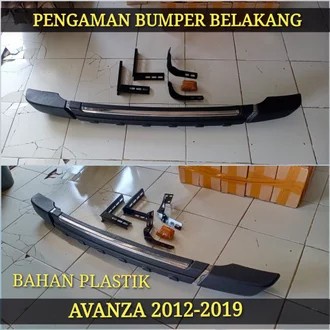 BEST QUALITY pengaman bumper belakang all new avanza xenia 2012-2017