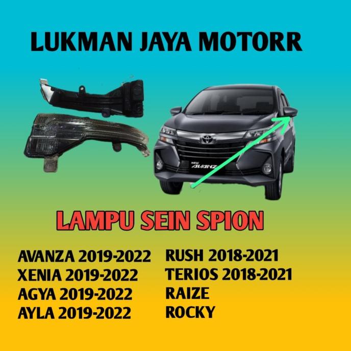 Lampu sein spion avanza 2019 2020 2021 2022 sepasang