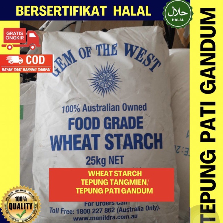 

Stock Banyak.. Wheat Starch 1kg / Tepung Pati Gandum / Tepung Tang Mien / Bahan Dimsum 91