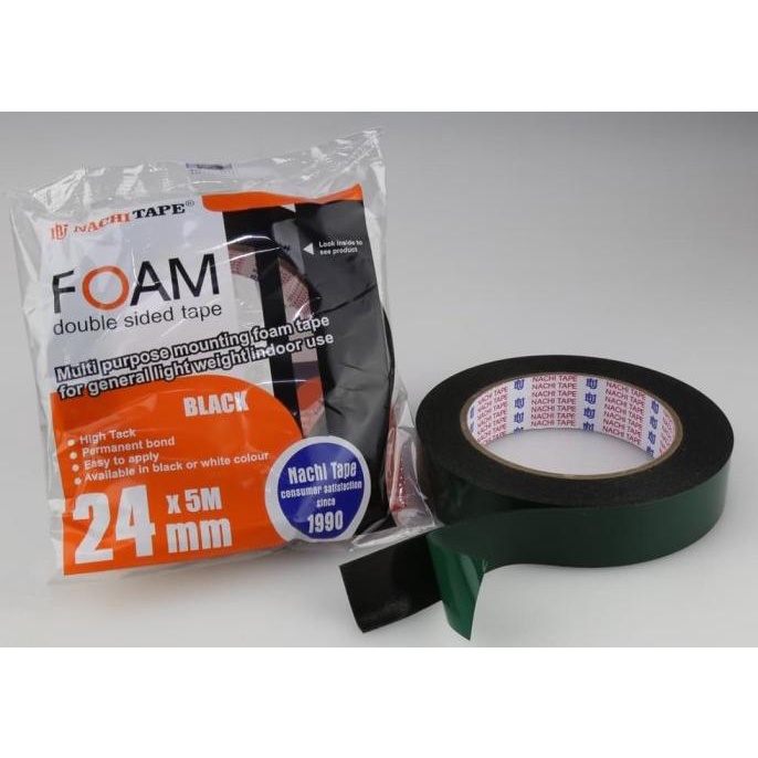 

Isolasi Double Tape Foam Nachi 24 mm x 5 m