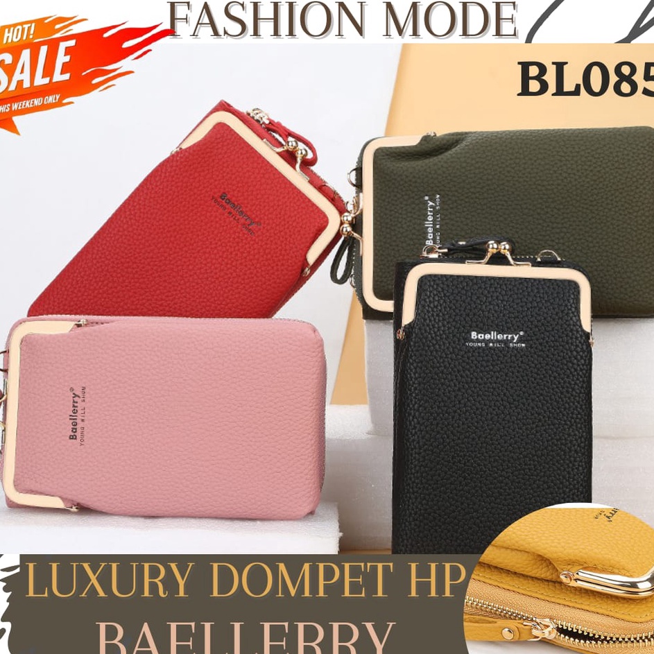 BL085 - LUXURY DOMPET PANJANG HP BAELLERRY TAS SELEMPANG KULIT HANDPHONE BAELLERY WANITA IMPORT ✢mmc