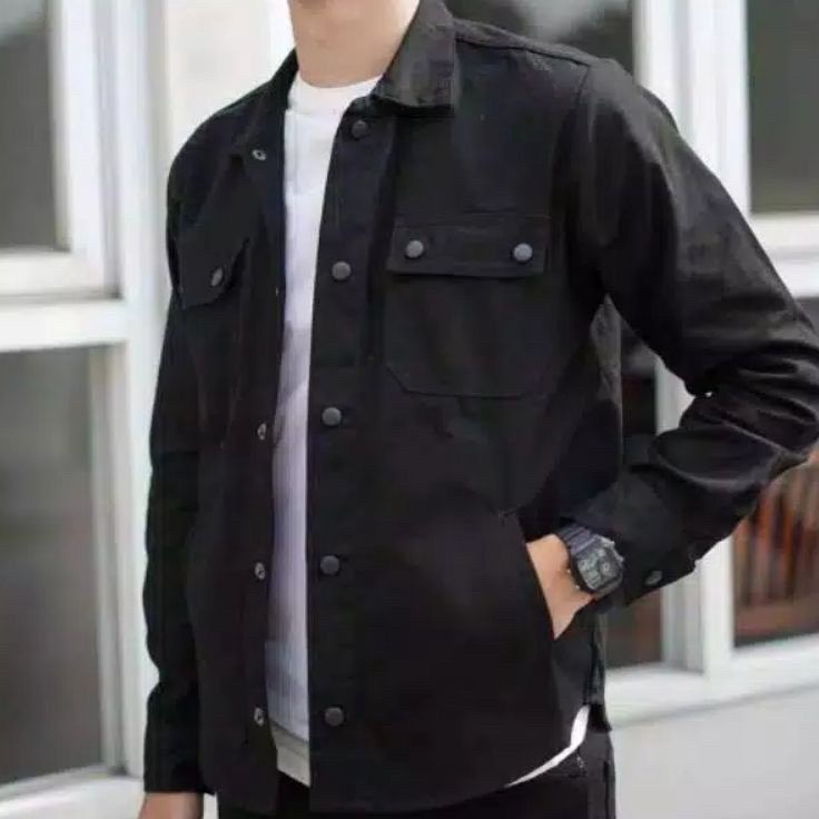 Terlaris MND-JAKET SEMI PARKA//JAKET TRUCKER//JAKET KANVAS//JAKET PRIA/WANITA Bayar Di Tempat