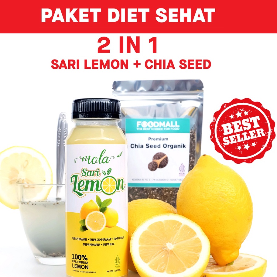 

Kirim Langsung Paket Diet Sehat 2 in 1 Chia Seed & Sari Lemon Buruan Beli