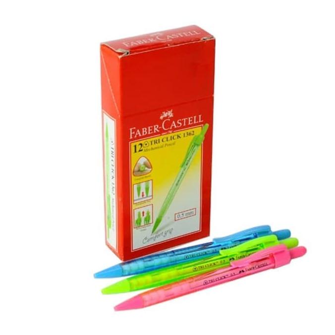 

Pensil Mekanik Faber Castell Tri Click 1362 0.5 mm