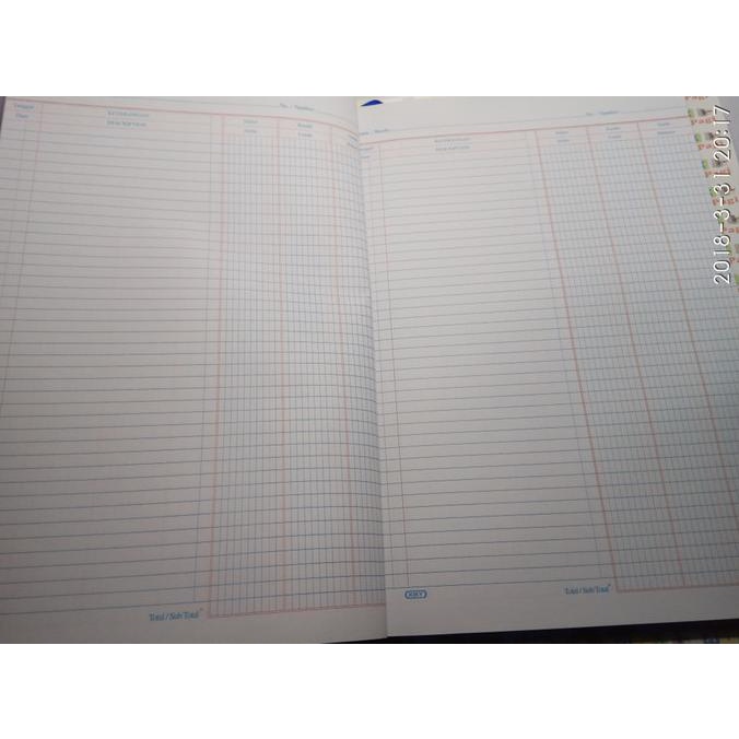 

Buku Hardcover Kas Kiky Folio 3K 100