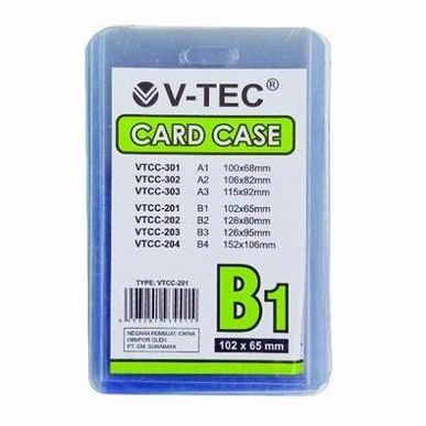 

Plastik ID Card Mika B1 (Name Tag / Glue Card / Card Holder) PAK sellanorimart