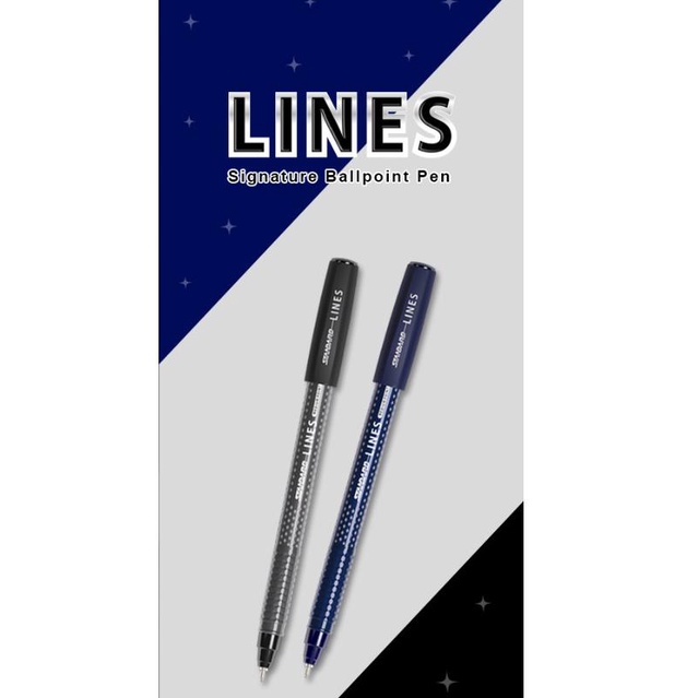 

Pulpen Bolpen Bolpoint Standard LINES sellanorimart