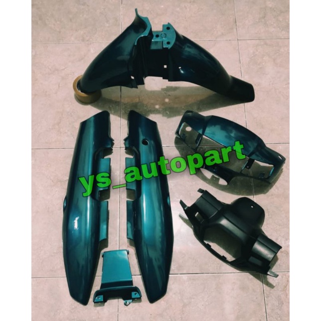 COVER BODY HALUS TORNADO/SHOGUN KEBO WARNA HIJAU BOTOL