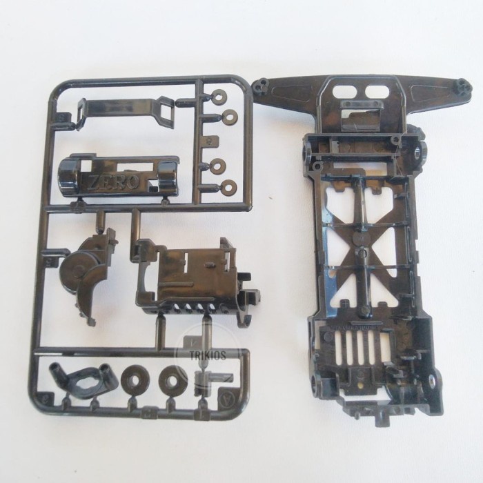 MUST HAVE LC477 REP. TAMIYA MINI 4WD MERK AA DASH 001 GREAT EMPEROR ZERO CHASSIS TERMURAH