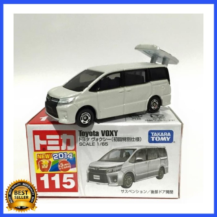 MUST HAVE TOYOTA VOXY WITE NO 115 TOMICA TAKARA TOMY TERLARIS