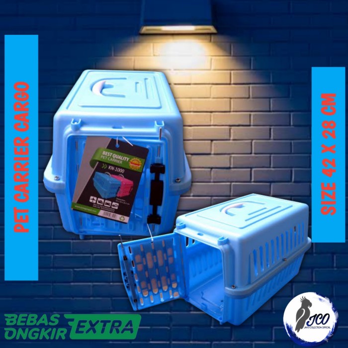 PET CARGO TRAVEL PET CARRIER CAGE KANDANG BAWA KUCING ANJING TERMURAH