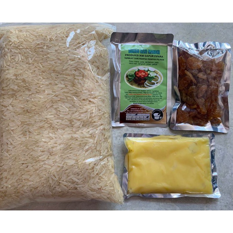 

❉Terlaris YWWM9 MURAH ' PAKET BERAS BASMATI, BUMBU, MINYAK SAMIN & KISMIS, bisa buat 12-14 porsi 081 ✻Terlaris