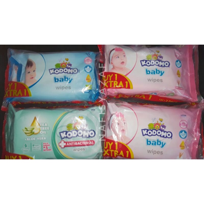 KODOMO BABY WIPES/TISU BASAH KODOMO/TISU BASAH 50 SHEETS/TISU BASAH/BABY WIPES/KODOMO/TISU BASAH PRO