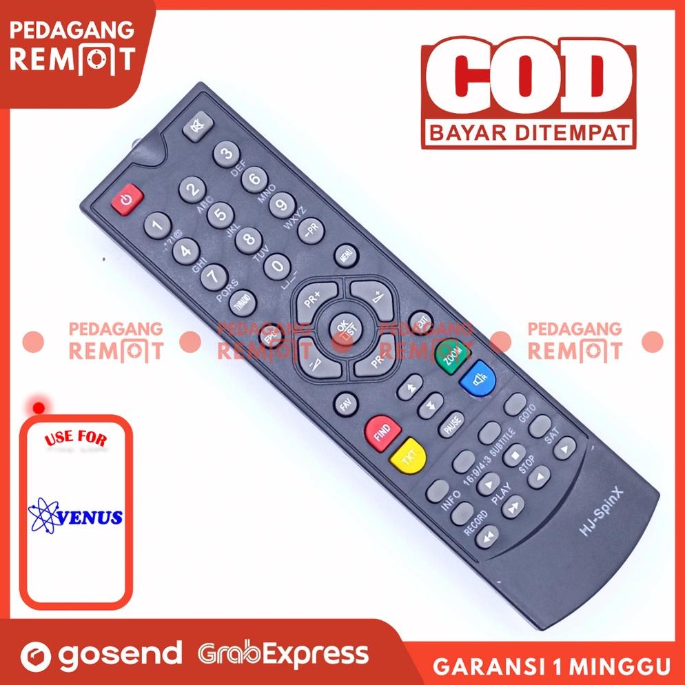 Diskon Remot Remote Receiver Parabola Venus Cromus Mpeg-4 / Venus Yaris Mpeg-4 F23P