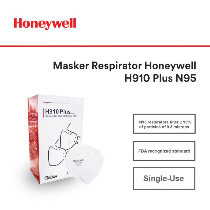 (( BISA COD) MASKER N95 HONEYWELL H910 PLUS FOLDING RESPIRATOR -1 BOX [50 MASKER]