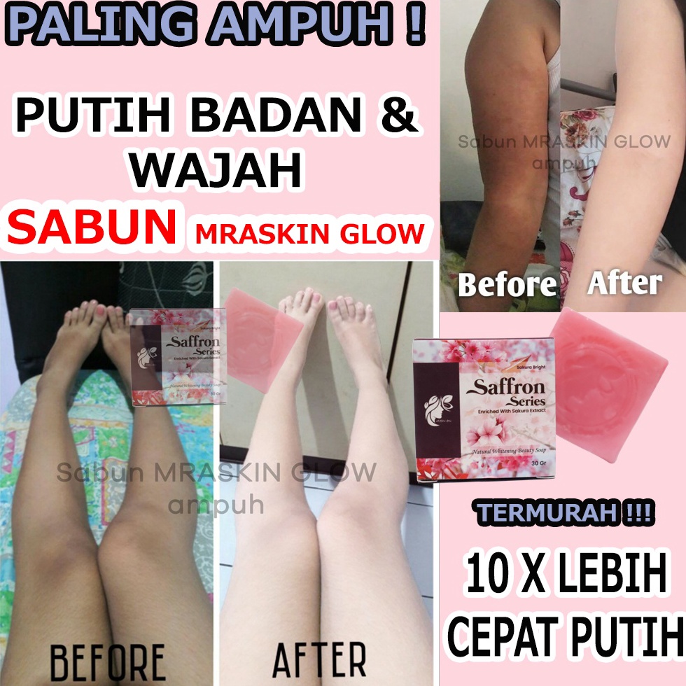 Spesial Nat@l۞ [TERAMPUH] SABUN PEMUTIH BADAN WAJAH AMPUH | SABUN SAFFRON PEMUTIH WAJAH AMPUH | KULI