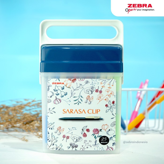 

Best Seller Zebra Sarasa Clip 05 Isi 25Pcs - Free Box