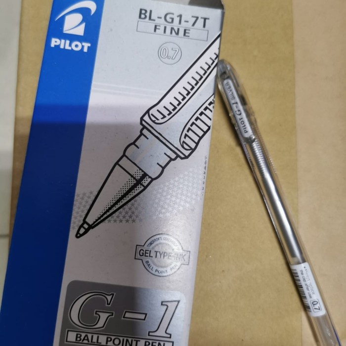 

Terlaris Pen Pilot G1 Silver (Perlusin)