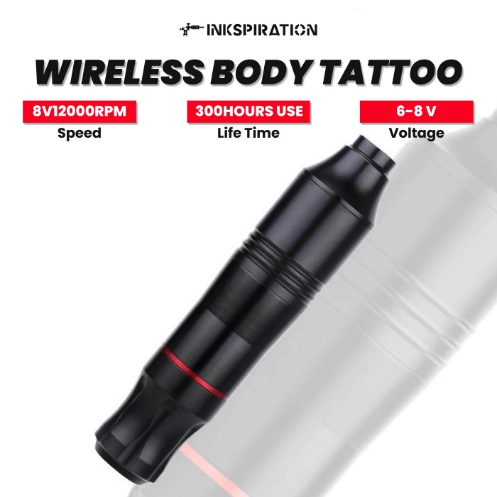 Terlaris Mesin Rotary Tattoo Pen Alat Tatto Tato Tubuh Elektrik Tattoo Machine