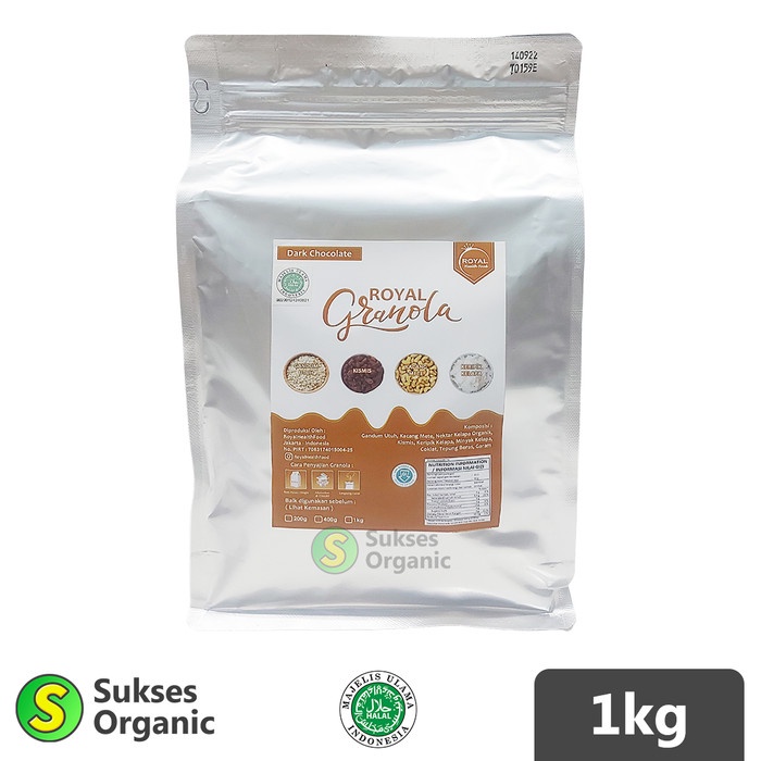 

Royal Granola Halal 1Kg Dark Chocolate