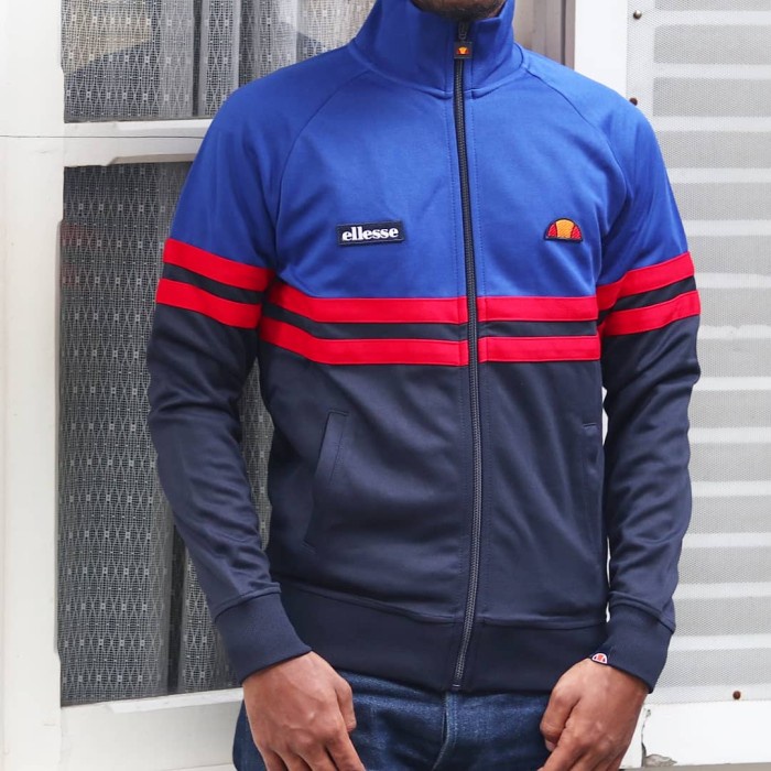 Ellesse Rimini Tracktop Blue/Red/Navy Original