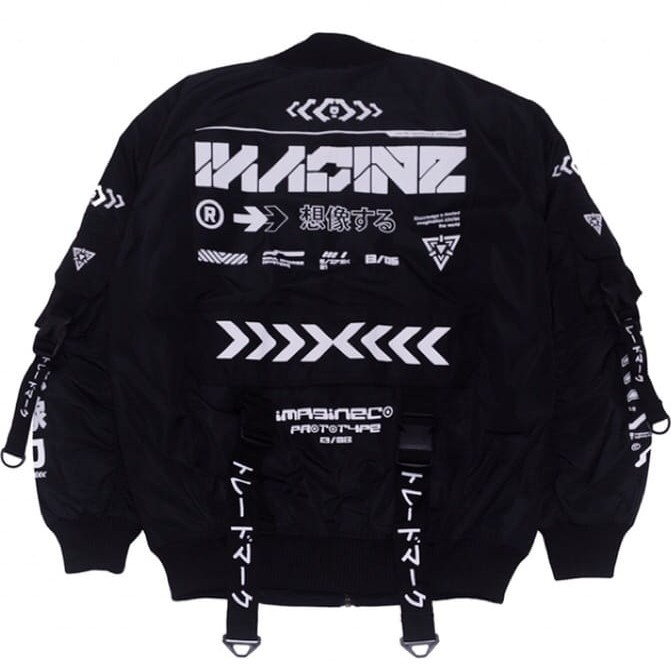 Jaket Bomber Techwear Proto Version (Original Exclusive)