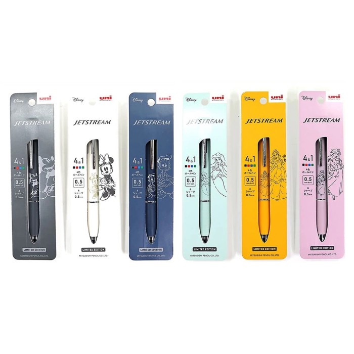 

Uni Jetstream Multi 4+1 Disney 0.5Mm Ballpoint Lited Edition