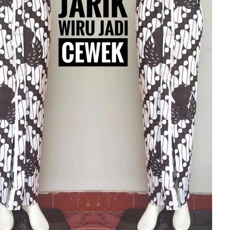 Viral Rok Wiru Jarik Jadi Instan Langsung Pakai Bawahan Kebaya Batik Modern Fashion Wanita J23X