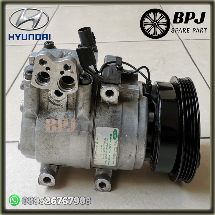 {Bekas} Kompresor Compressor Compresor AC Mobil Hyundai Accent Avega ORIGINAL Berkualitas