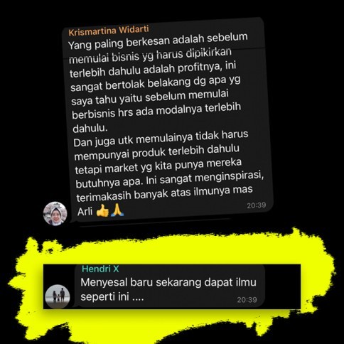 MUST HAVE BUKU PROFIT MAKER - ARLI KURNIA TERLARIS