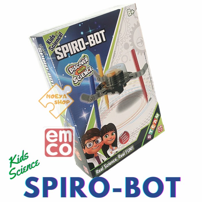 FLASH SALE!!! EMCO KIDS SCIENCE - SPIRO BOT - MAINAN EDUKASI TERLARIS