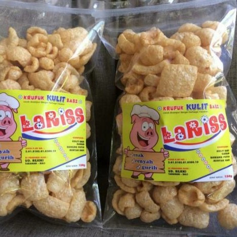 

Krupuk Kulit Babi LARIS Khas Bali 150gr wmf04