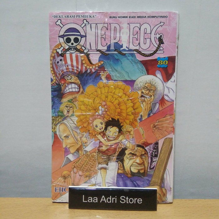 One Piece 80 One Piece Volume 80 Kok One Piece 80 (Segel/Baru)