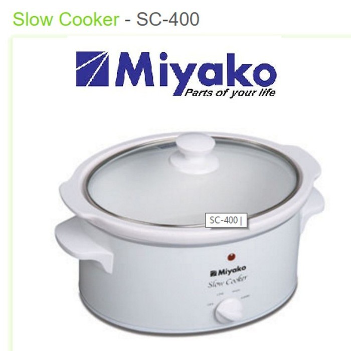 Bestseller Slow Cooker Miyako Sc400