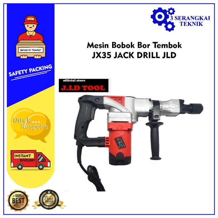 Mesin Bobok Bor Tembok Jx35 Jack Drill Jld