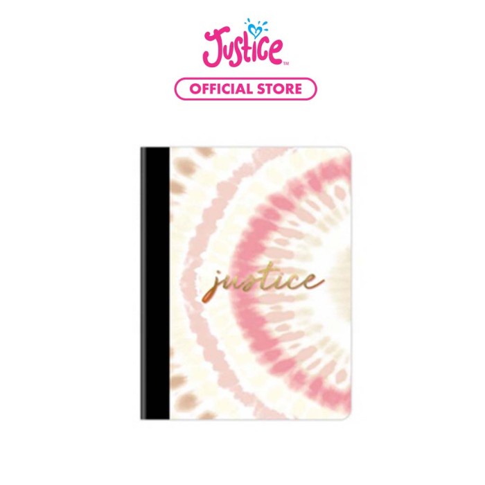 

Justice Girls Composition Book Pink Tie Dye - Notebook Anak Perempuan