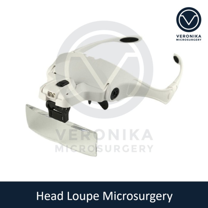 Best Seller Kacamata Pembesar Kepala / Loupe Kepala / Head Loupe Microsurgery