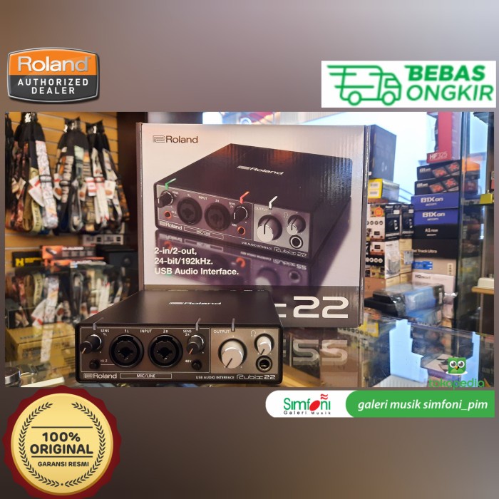 Best Seller Audio Interface/Soundcard Roland Rubix22/Rubix 22 2-In 2-Out