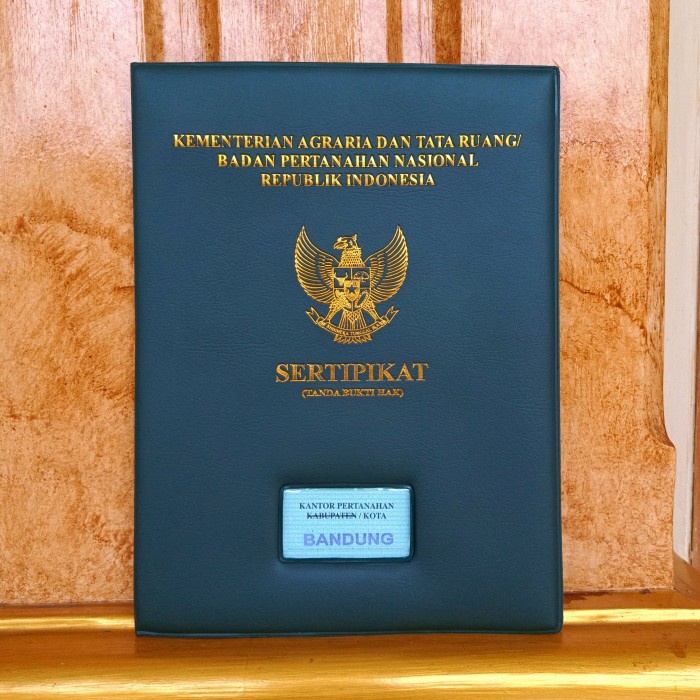 Bestseller Map Sampul Sertipikat-Map Sertipikat Tanah-Sertifikat Bpn
