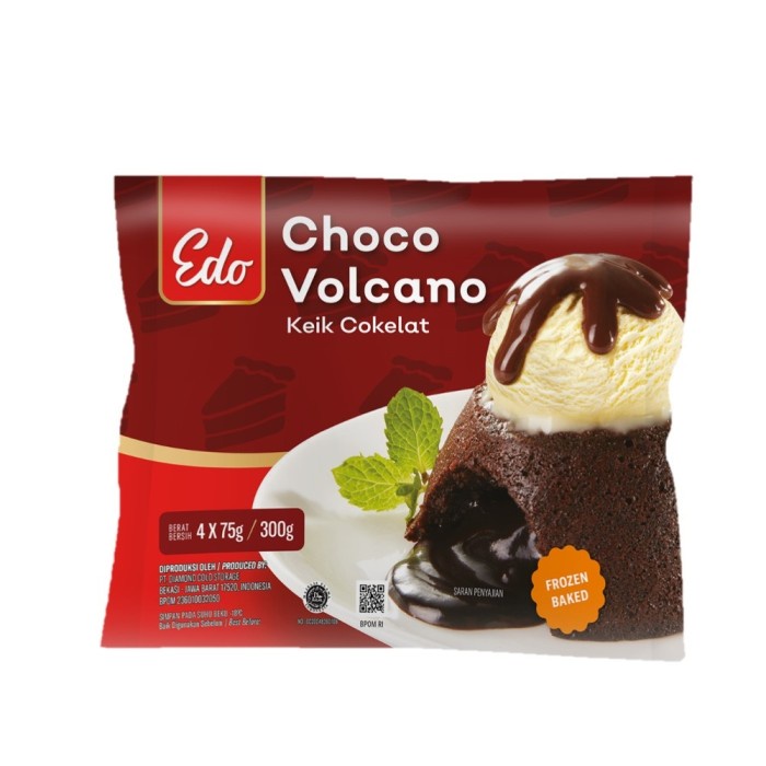 

Terlaris Edo Choco Volcano Makanan Beku [300Gr]