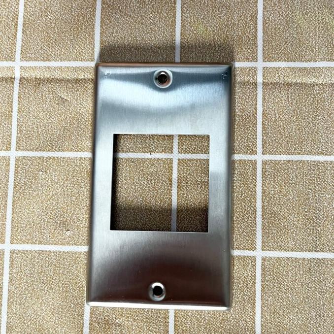Cover Frame Panasonic WZ1761-8 WZ1761 Stainless Steel Stop Kontak Plat