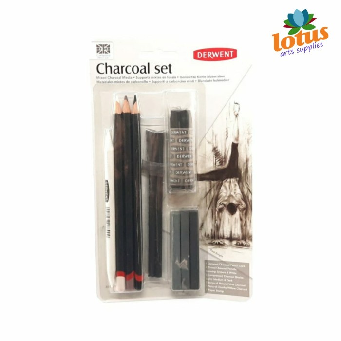 

Terlaris Derwent Charcoal Set Blister