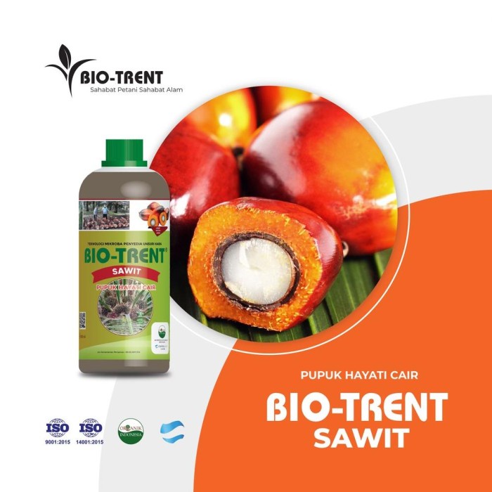 MUST HAVE PUPUK HAYATI CAIR BIOTRENT SAWIT 1 LITER TERMURAH