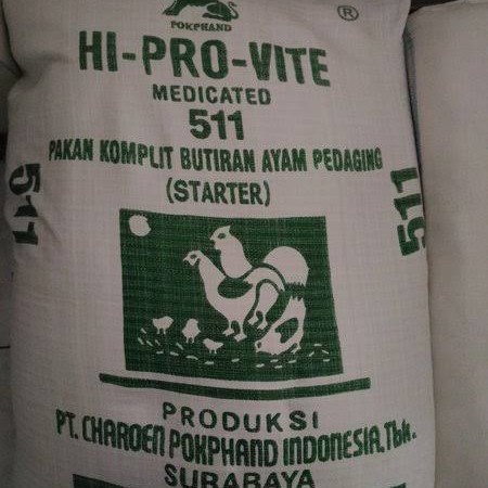 DISKON SPESIAL PAKAN AYAM / PAKAN AYAM PEDAGING CPI 511 1SAK 50KG TERLARIS